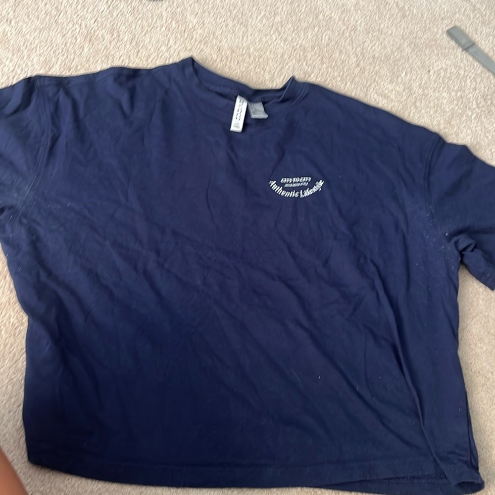 H&M Small Crop Graphic Tee